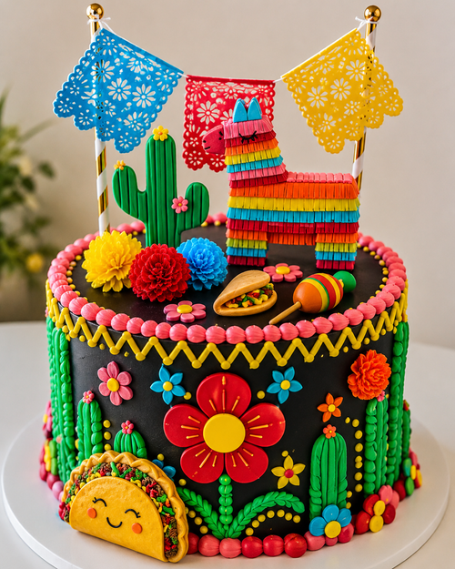 Fiesta Cake Topper