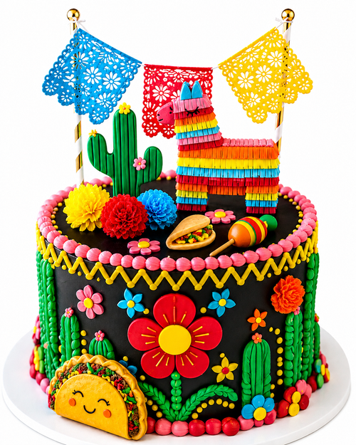 Fiesta Cake Topper