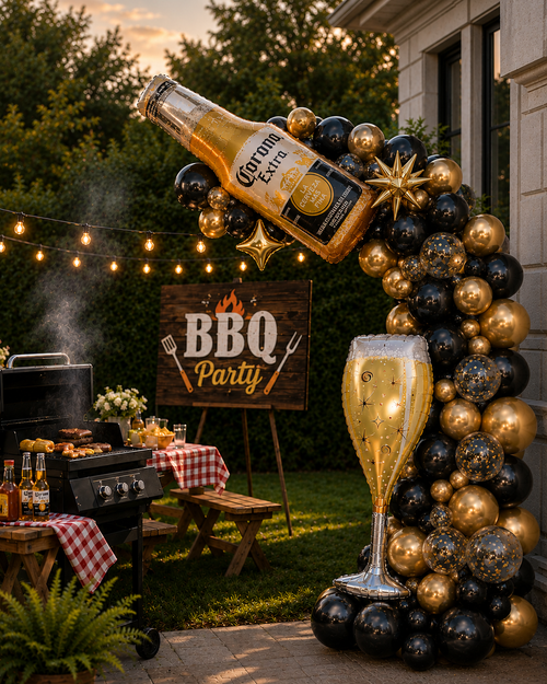Pub and Grill Balloon Banner