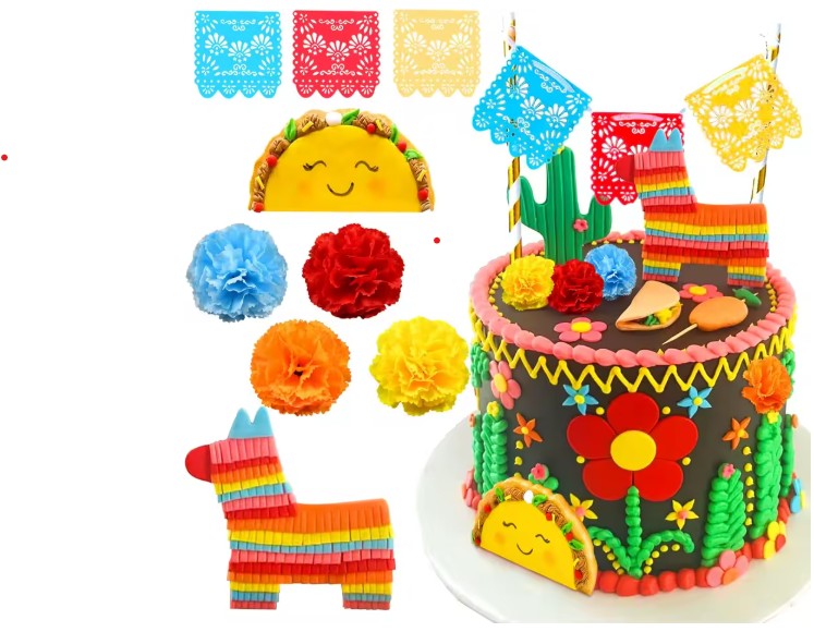 Fiesta Cake Topper