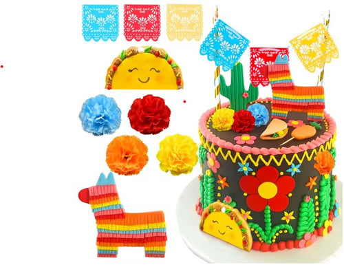 Fiesta Cake Topper